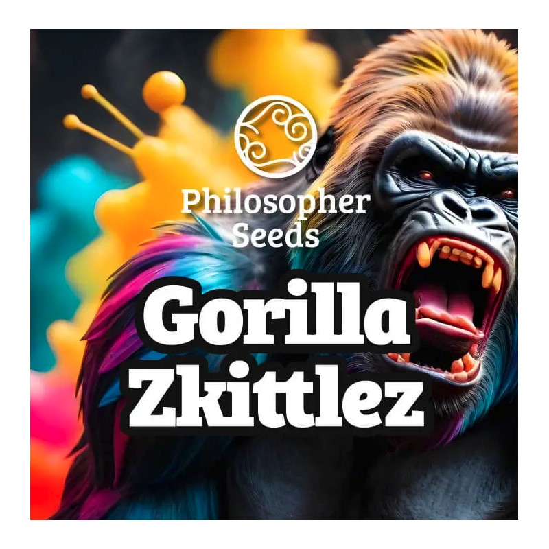 GORILLA ZKITTLEZ · Philosopher Seeds · cannabis seeds · Fem